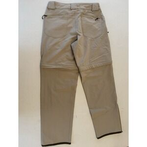 Cloudveil Women's Sz 10 Tan Cool Convertible Zip-Off Pants Cooltouch Nylon